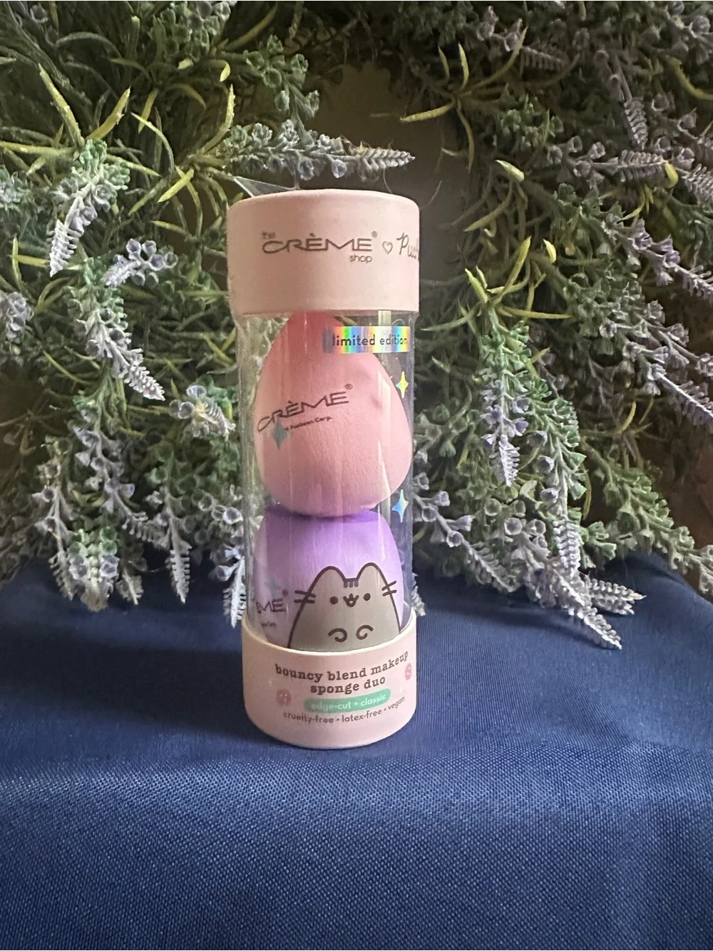 The Crème Shop Pusheen Sponge Duo - Pink & Purple